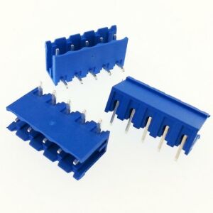 0/5 MR  5,08mm ERKEK 90 AÇIK 5Lİ MAVİ SOKET Klemens SKS 5,08-E1A/5 10305 MR