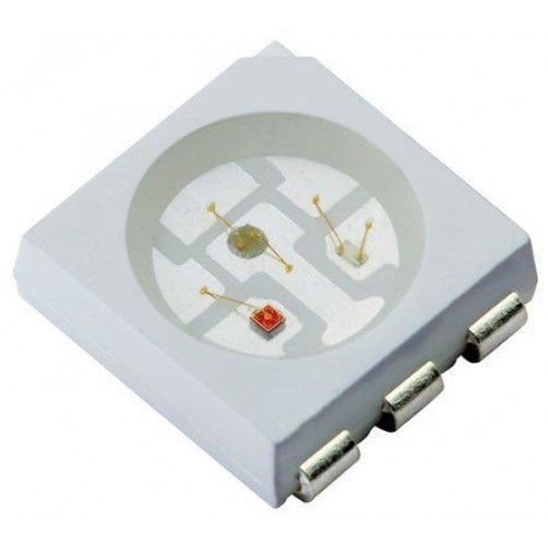 SMD-LED 5050 1 chip BEYAZ 1W 350mA 3V HL-A-5050F41W-S1-HR1 6500K HONGLITRONIC 1W 350mA