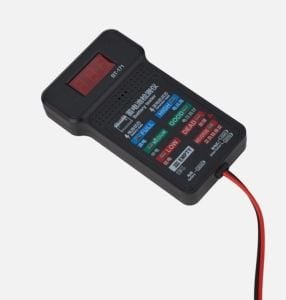 BT-171 Akü Şarj ve Test Kontrol Cihazı 12V Sesli ( Şarj Etmez Sadece Test Amaçlıdır )