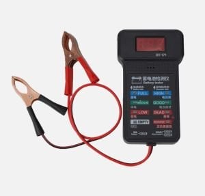 BT-171 Akü Şarj ve Test Kontrol Cihazı 12V Sesli ( Şarj Etmez Sadece Test Amaçlıdır )