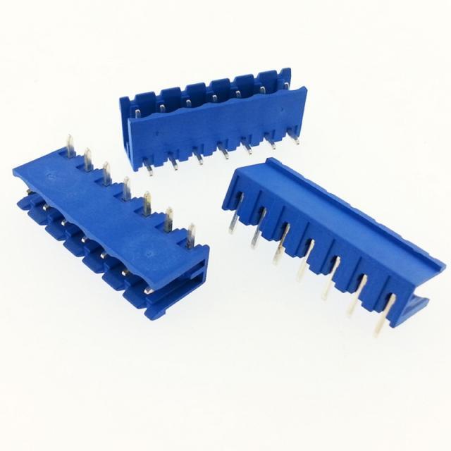 0/7 MR  5,08mm ERKEK 90 AÇIK 7Lİ MAVİ SOKET Klemens SKS 5,08-E1A/7 10307 MR