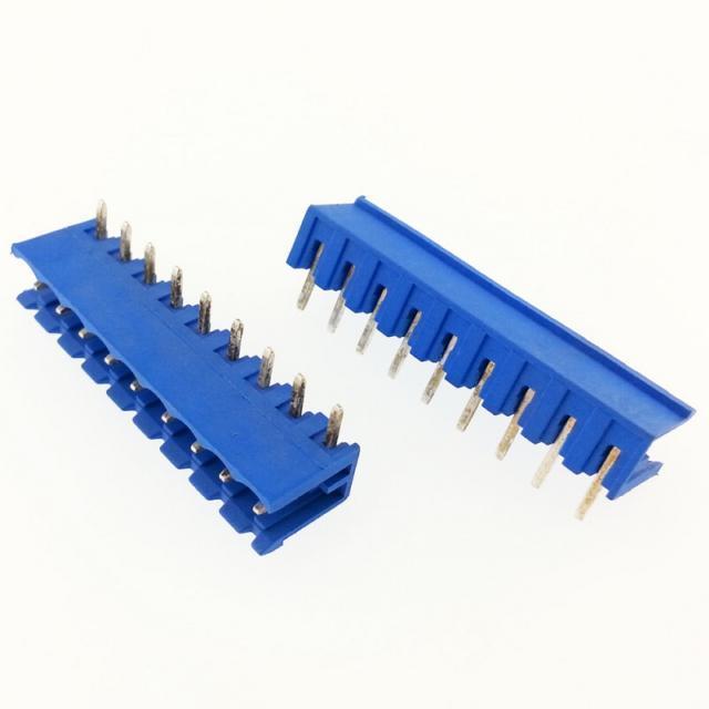 0/9 MR  5,08mm ERKEK 90 AÇIK 9LU MAVİ SOKET Klemens SKS 5,08-E1A/9 10309 MR