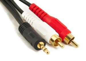 S-LİNK TV 2 RCA/3,5 stereo 3 mt KABLO GOLD SLX-856