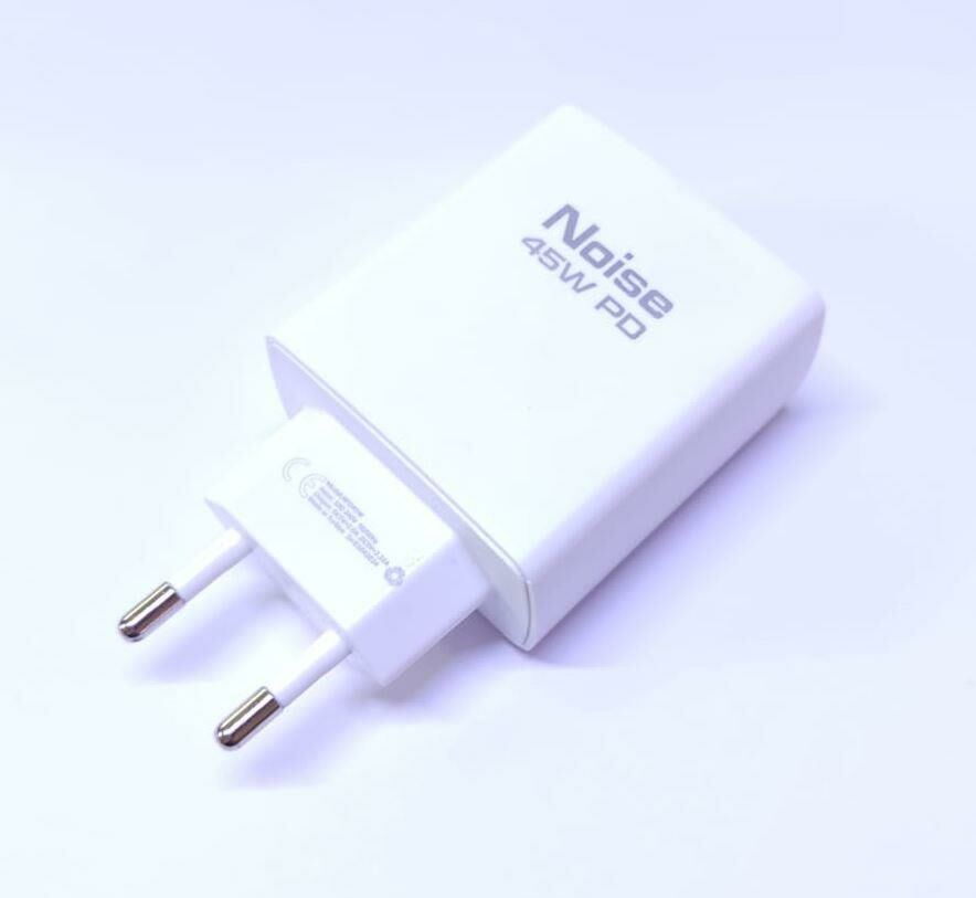 Noise NPD45W Usb + Type-C Adaptör 3.0A 45 Watt Quik Charge Adaptör