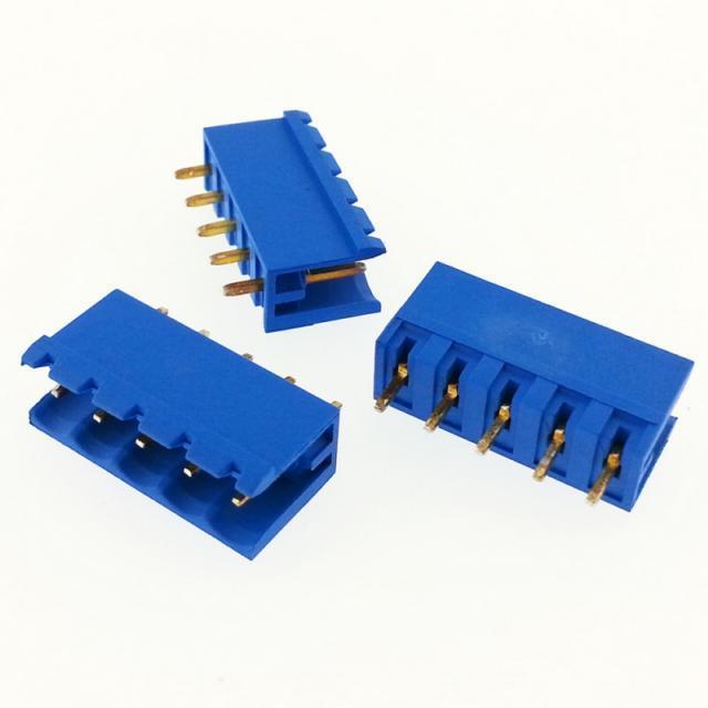 0/5 MR 5,08mm ERKEK 180° AÇIK 5Lİ MAVİ SOKET Klemens SKS 5,08-E2A/5 10355 MR