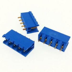 0/5 MR 5,08mm ERKEK 180° AÇIK 5Lİ MAVİ SOKET Klemens SKS 5,08-E2A/5 10355 MR