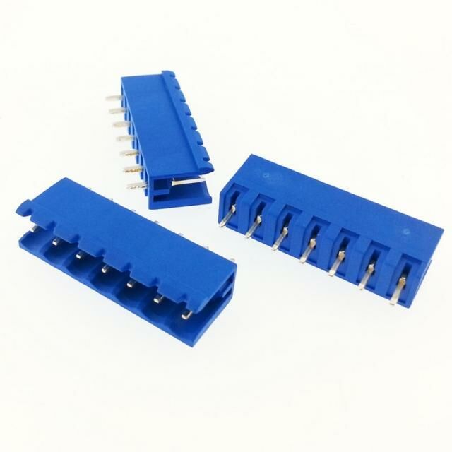 0/7 MR 5,08mm ERKEK 180° AÇIK 7Lİ MAVİ SOKET Klemens SKS 5,08-E2A/7 10357 MR