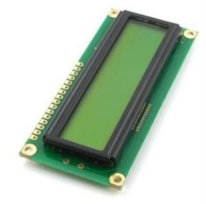 Lcd 2x16 Sol Üst Yeşil 1602A