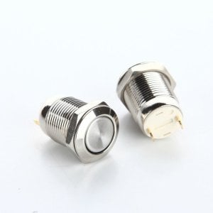 ANAHTAR YUVARLAK  Metal Su Geçirmez  12 mm HTFV YL12-D2