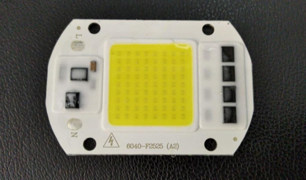 LED POWER COB 50W BEYAZ 6500K  220V AC  50W  60X40MM