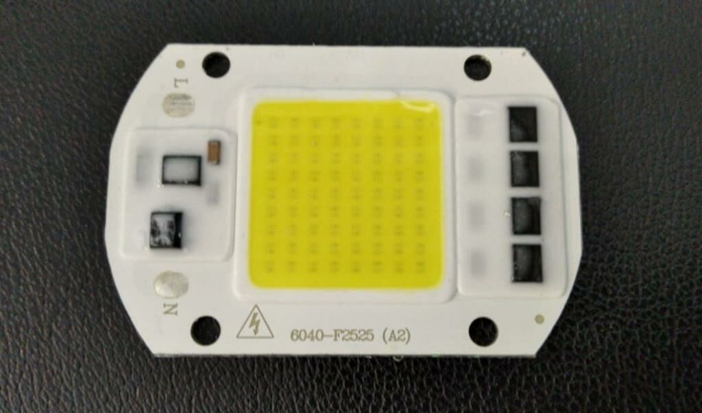 LED POWER COB 50W BEYAZ 6500K  220V AC  50W  60X40MM