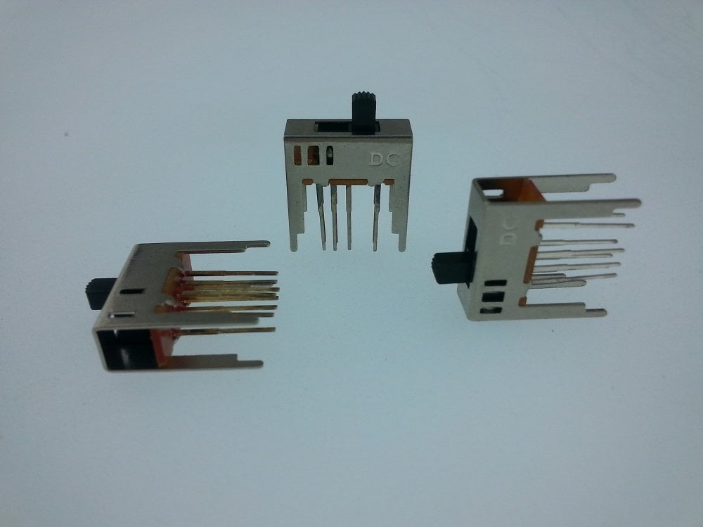 Sürgülü Switch Anahtar 3 Konum 8 Bacak 7ABI49 ModelL SS23D14 G4