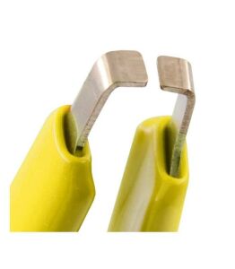Entegre Sökücü Cımbız Sarı U Tip İzoleli Tweezers 105 mm