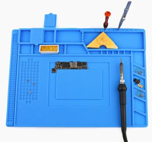 Silikon Çalışma Ped 360x260 mm Mıknatıslı Wellhise