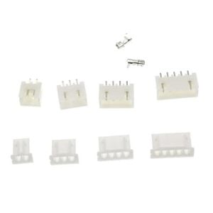 230 Adet Xh2,54 Jst Konnektör Seti 2,54mm 2-5 Pim Takım 4 Çeşit Şeffaf Çantada