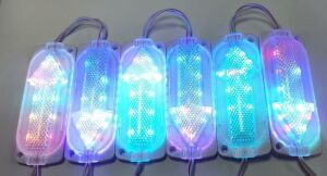 Led Modül 2835 Rgb Animasyonlu Ok Yönü İşaretli 12v Dv (1 Adet Fiyatıdır)