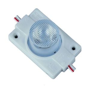 Led Modül Beyaz 1 Led Mercekli 12v Dc 1,5w İp 65 (1 Adet Fiyatıdır)