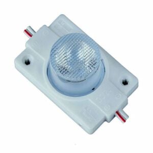 Led Modül Mavi 1 Led Mercekli 12v Dc 1,5w İp 65 (1 Adet Fiyatıdır)