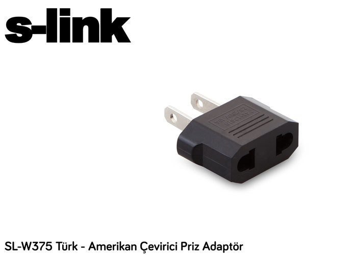 POWER  ÇEVİRİCİ ADAPTÖR TÜRK  To  AMERİKAN  ÇEVİRİCİ  Topraksız Fiş