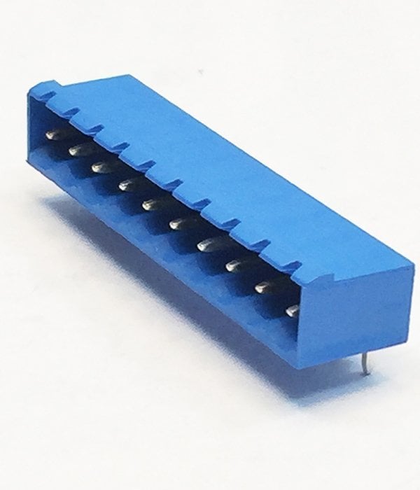 0/10  MR 5,08mm ERKEK 90 KAPALI 10lu MAVİ SOKET Klemens SBDK 5,08-E1/10 10410 MR