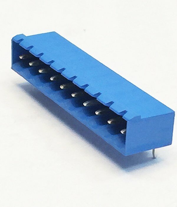 0/10  MR 5,08mm ERKEK 90 KAPALI 10lu MAVİ SOKET Klemens SBDK 5,08-E1/10 10410 MR