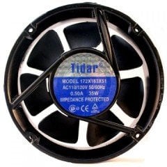 Fan 220v Plastik Kanat 172x163x51 Tidar Yuvarlak