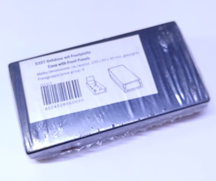 G107 Plastik Kutu (006) Siyah 150x80x30mm