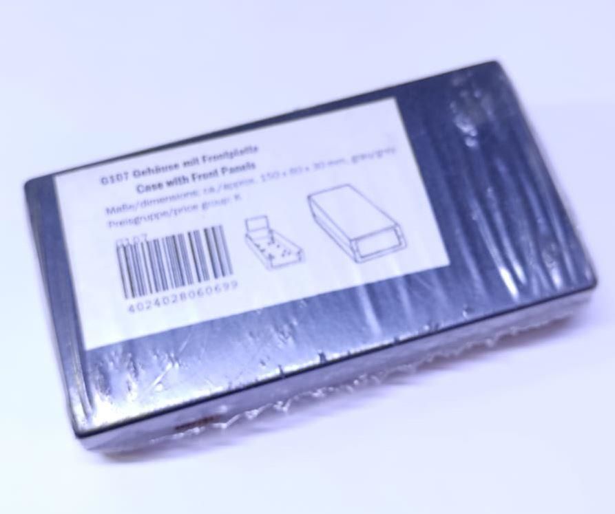 G107 Plastik Kutu (006) Siyah 150x80x30mm