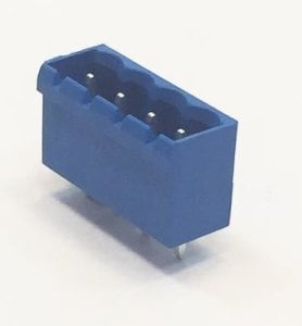 0/4 MR  5,08mm ERKEK 180 KAPALI 4lü MAVİ SOKET Klemens SKS 5,08-E2/4 10454 MR