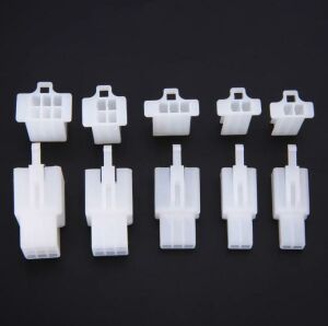 580 Adet Otomotiv Motor Konnektör Terminal Seti 2,8mm 2-9 Pim Takım 5 Çeşit Şeffaf Çantada