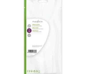 NEDIS CCGP60500BK20 USB MİCRO= USB A ERKEK  micro 5 pin 2MT BLİSTER