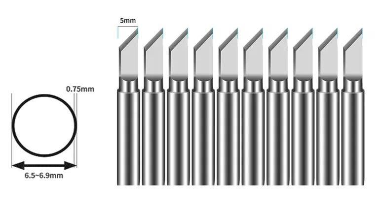 Bakon 600-K Yedek Havya Ucu Keski ( 0,5 mm )(BK90/BK60/BK863/BK881 1ADET FİYATIDIR )