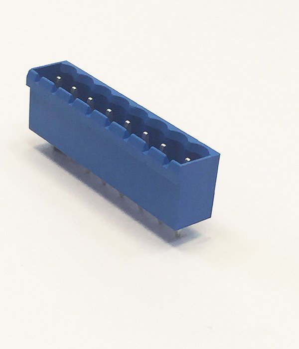 0/8 MR  5,08mm ERKEK 180 KAPALI 8Lİ MAVİ SOKET Klemens SBDK 5,08-E2/8 10458 MR