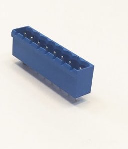 0/8 MR  5,08mm ERKEK 180 KAPALI 8Lİ MAVİ SOKET Klemens SBDK 5,08-E2/8 10458 MR