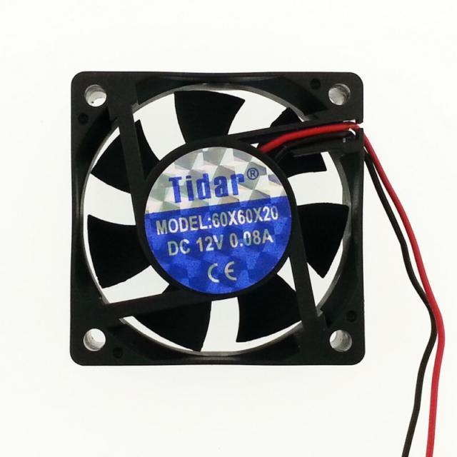 Fan 12v Plastik Kanat 60x60x20-2 Tidar