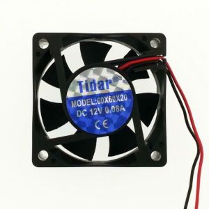 Fan 12v Plastik Kanat 60x60x20-2 Tidar