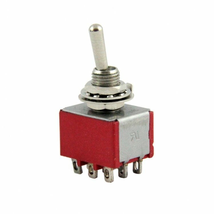 SWITCH TOGGLE MTS-302  ON ~ ON  9 Pin IC-148A