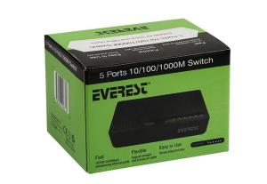 EVEREST ESW-505 HUB 05 SPEED ETHERNET  5 Lİ HUB GIGABIT 1000MBPS