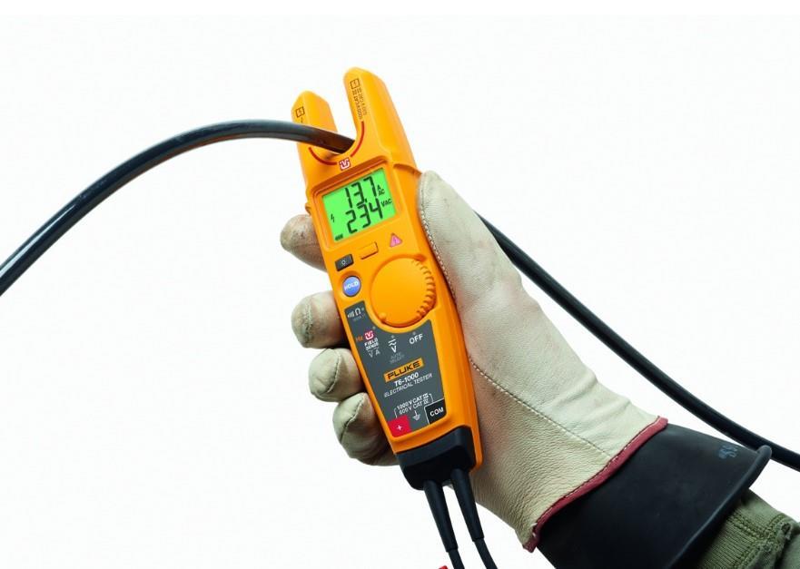Fluke T6-1000PRO/EU Elektrik Test Cihazı Voltaj Kalemi ve Pens Ac/Dc 1000v 200A Ac(31/12/25 KAMPANYA