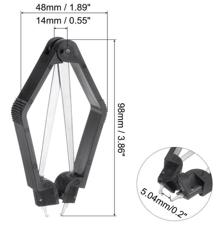 PLCC Entegre Sökücü Tutucu HL-610