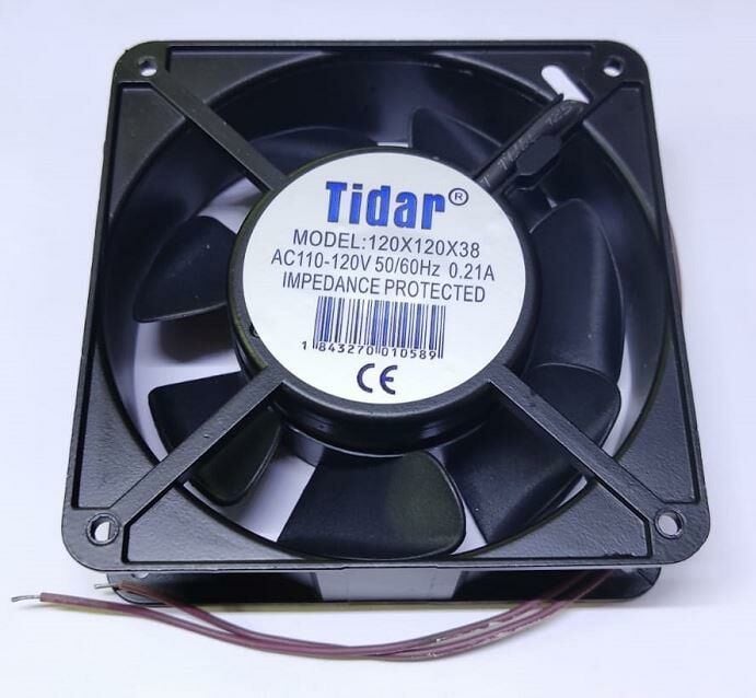 Fan 110v Plastik Kanat 120x120x38 Tidar