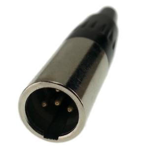 Canon 4 Pin Erkek Kablo Tip Mini XLR Konnektör