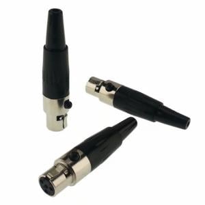 Canon 4 Pin Dişi Kablo Tip Mini XLR Konnektör