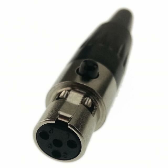 Canon 4 Pin Dişi Kablo Tip Mini XLR Konnektör