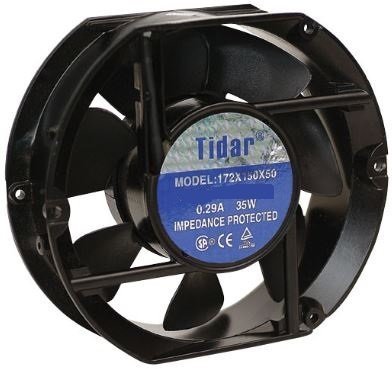 Fan 110v Plastik Kanat 172x150x51 Tidar
