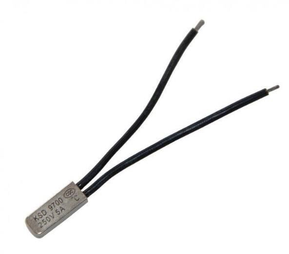 Termostat 110° Kapalı Kontak Metal Kablolu