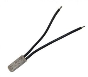Termostat 110° Kapalı Kontak Metal Kablolu