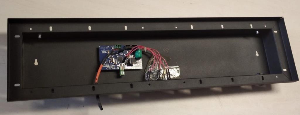 DİJİTAL SAAT+DERECE+TARİH+ISI+GÜN 16x64 CM (EGEMSİS) P10 MODÜL BOŞ KUTU