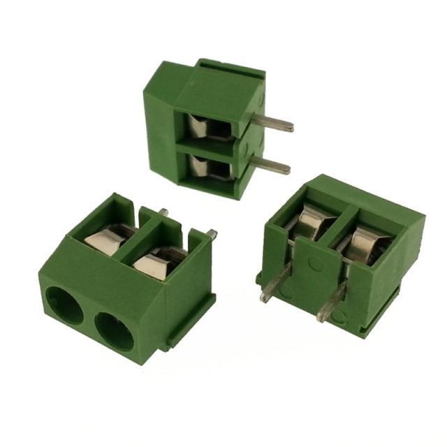 0/2 3,81mm PCB TİP  KLEMENS YEŞİL WJ396(350)-2P  Mini BOY