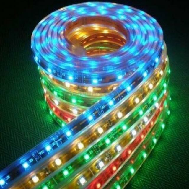 LED ŞERİT SİLİKONLU 3528/60 GÜNIŞIĞI 12V DC  [ 5 MT MAKARA FİYATIDIR](K)